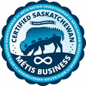 Certified Saskatchewan Métis Business badge, Métis Nation-Saskatchewan